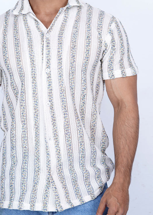 ✨ Start Imported Texture Shirt - Beige